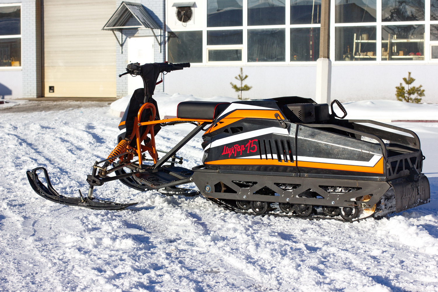 Мотобуксировщик IRBIS Мухтар 15 с лыжным модулем в комплекте в Южно-Сахалинске