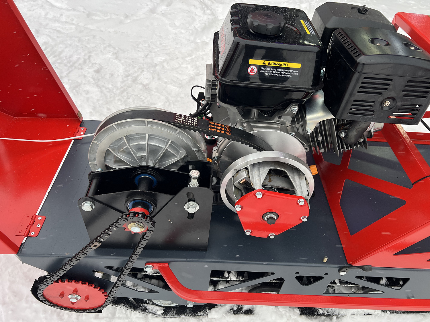 Мотобуксировщик EX-MOTO SNOWDOG S500 15л.с в Южно-Сахалинске