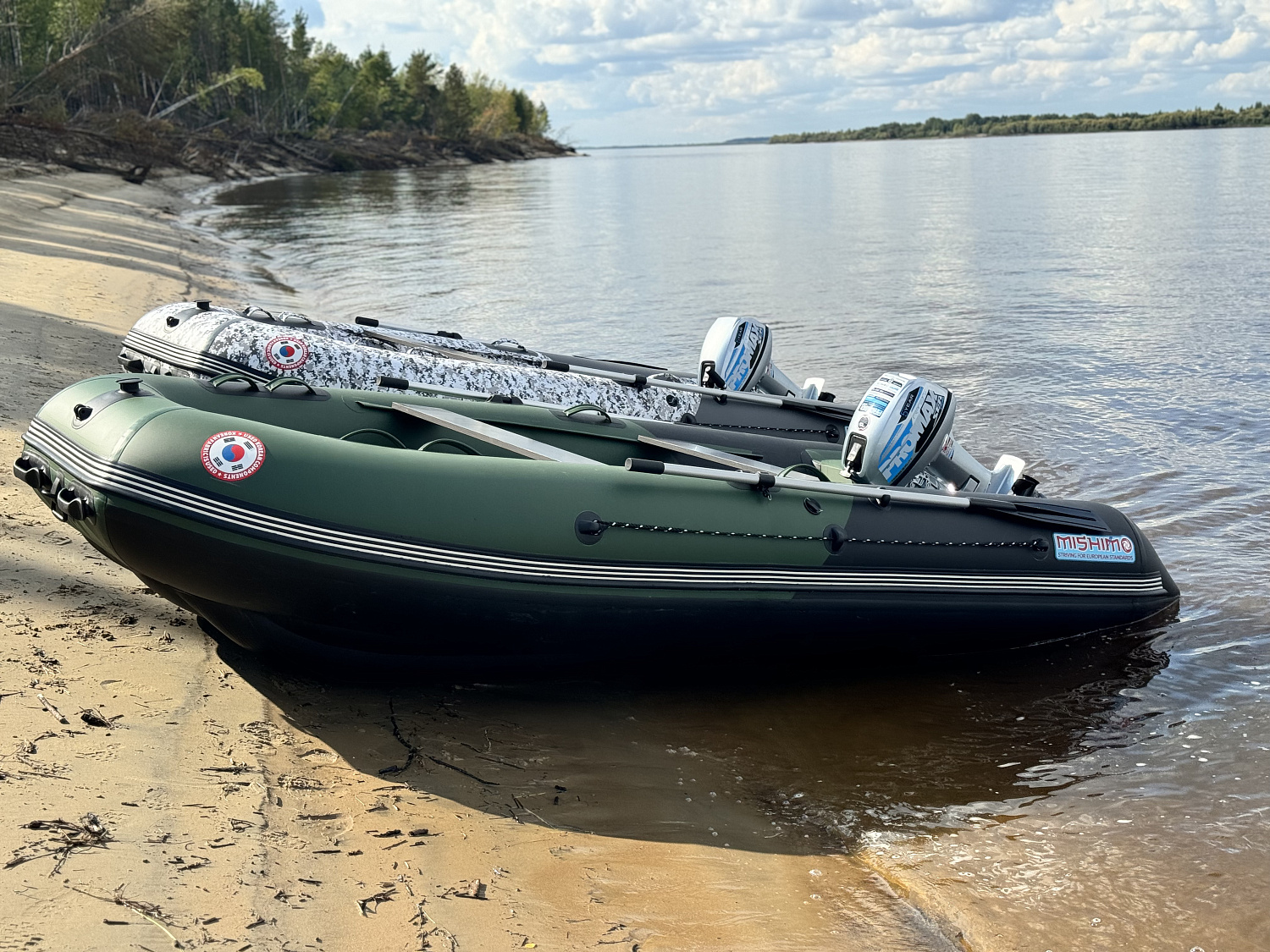 Лодка MISHIMO BIG FLOOR 420 в Южно-Сахалинске