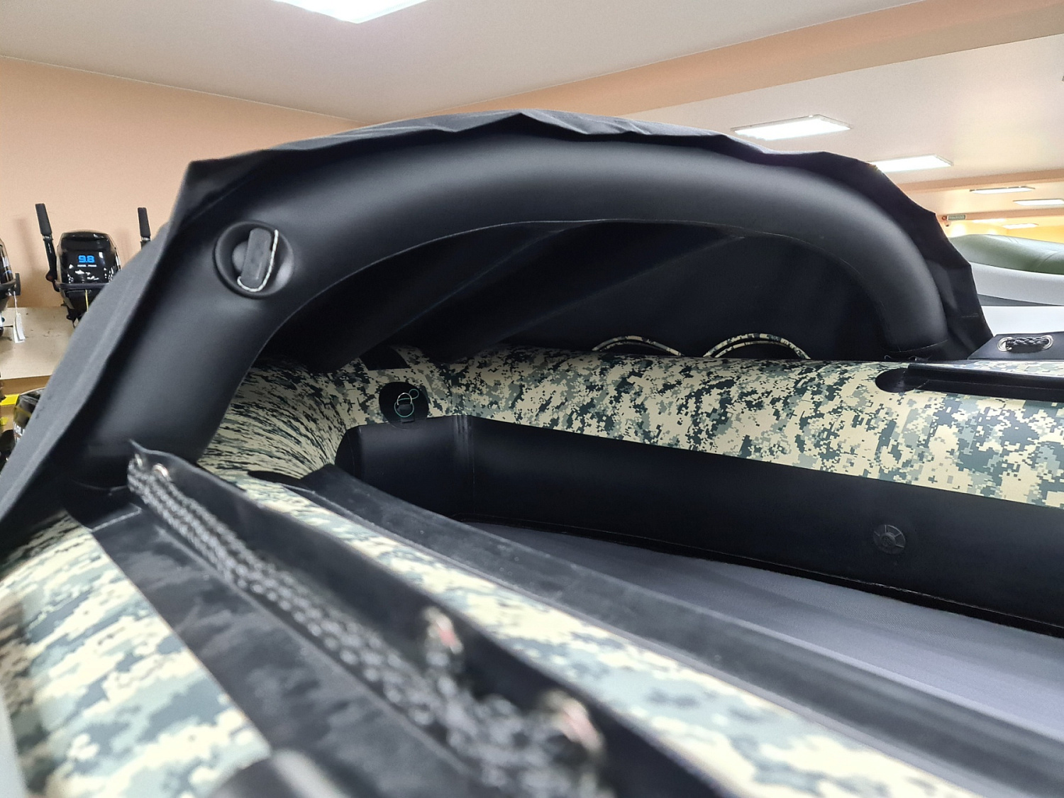 КОМПЛЕКТ НОСОВОГО ТЕНТА К ЛОДКЕ SMARINE AIR MAX 360 ЧЕРНЫЙ в Южно-Сахалинске