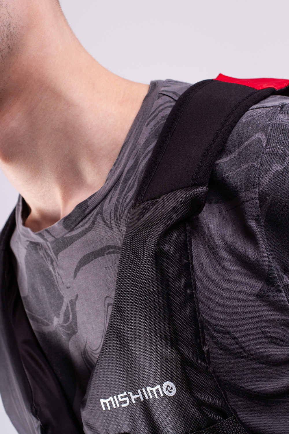 Жилет спасательный MISHIMO PRO Премиум качества Черно-красный в Южно-Сахалинске